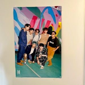 Brand new poster.not crumple. A really small torn at the top and one on one side